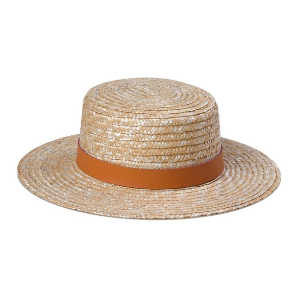 NWT Lack of Color Spencer Straw Boater Hat - Picture 2 of 7